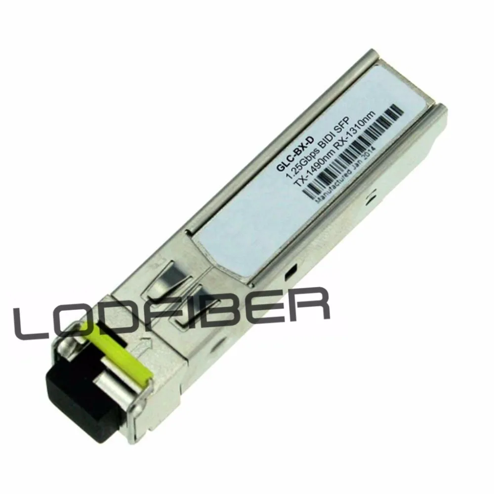 GLC-BX-D совместимый 1000BASE-BX-D BiDi SFP 1490nm-TX/1310nm-RX 10 км DOM трансивер
GLC-BX-D совместимый 1000BASE-BX-D BiDi SFP 1490nm-TX/1310nm-RX 10 км DOM трансивер