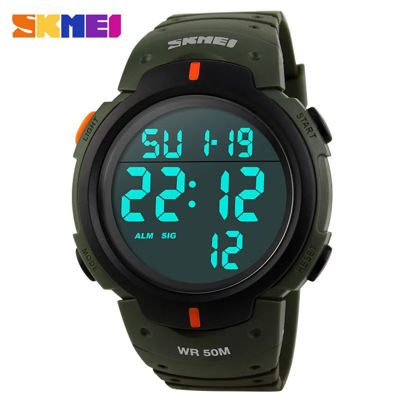 

2021 New Sports Watches Men Shock Resist Army Military Watch LED Digital Watch Relojes Men Wristwatches Relogio Masculino Skmei