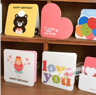 2pcs/lot Size:9x8cm,Kawaii cartoon series birthday card,gift Greeting Card(ss-1505)
2pcs/lot Size:9x8cm,Kawaii cartoon series birthday card,gift Greeting Card(ss-1505)