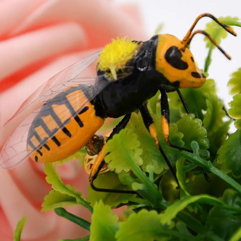 Яркая ручная пчела брошь в виде насекомого отворот булавка женская одежда