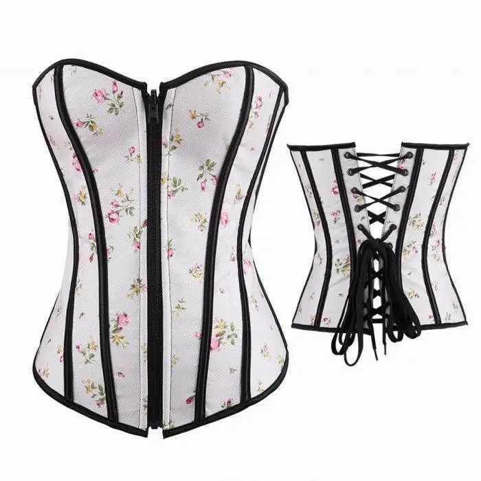 Black Floral Print Retro Style Two-Way Reversible Corset 3S3083 Hot Sale Sexy Overbust Corset Lingerie 
Black Floral Print Retro Style Two-Way Reversible Corset 3S3083 Hot Sale Sexy Overbust Corset Lingerie