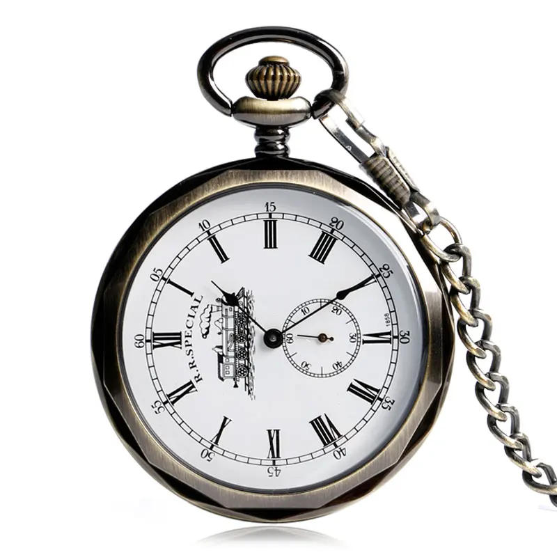 Steampunk Unique Seconds Small Dial Display Mechanical Pocket Watch Open Face Bronze Hand-winding Pendant Clock Birthday Gifts
Steampunk Unique Seconds Small Dial Display Mechanical Pocket Watch Open Face Bronze Hand-winding Pendant Clock Birthday Gifts
