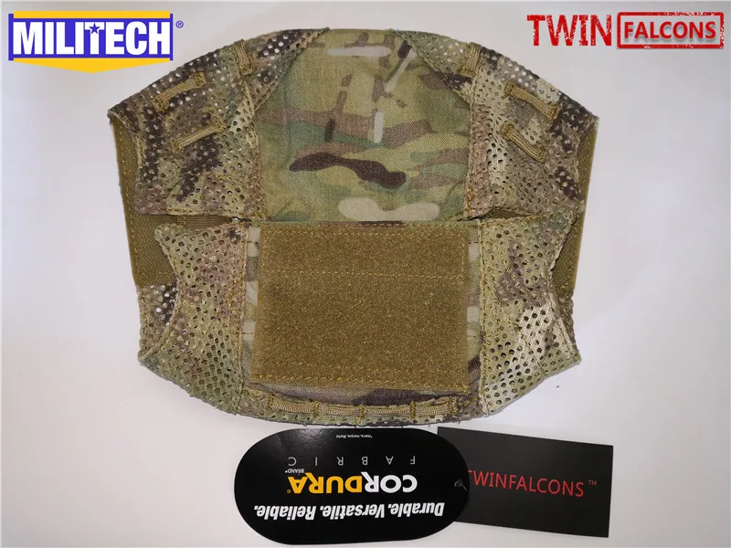 Тактический чехол на шлем MILITECH TWINFALCON Быстросохнущий баллистический 500D Cordura сетка