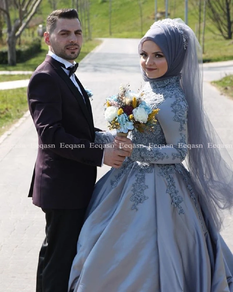 Новые элегантные арабские платья с длинным рукавом для мусульманского