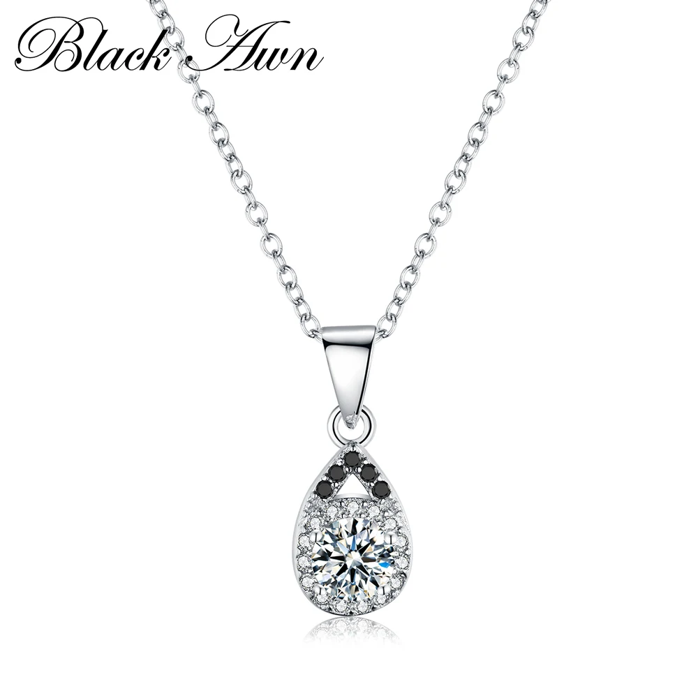 Classic Genuine 100% 925 Sterling Silver Slide Necklace Women Jewelry Water-Drop Necklaces&Pendants Bijoux Femme P080
Classic Genuine 100% 925 Sterling Silver Slide Necklace Women Jewelry Water-Drop Necklaces&Pendants Bijoux Femme P080