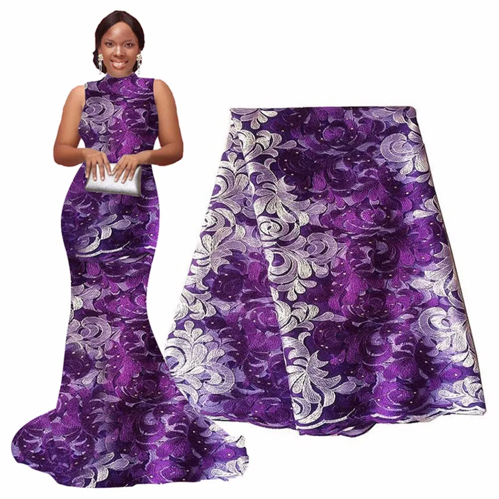 African lace fabric 5 yards Blue gold african lace fabric stones aso ebi nigerian lace fabrics for women bridal Wedding Dress
African lace fabric 5 yards Blue gold african lace fabric stones aso ebi nigerian lace fabrics for women bridal Wedding Dress