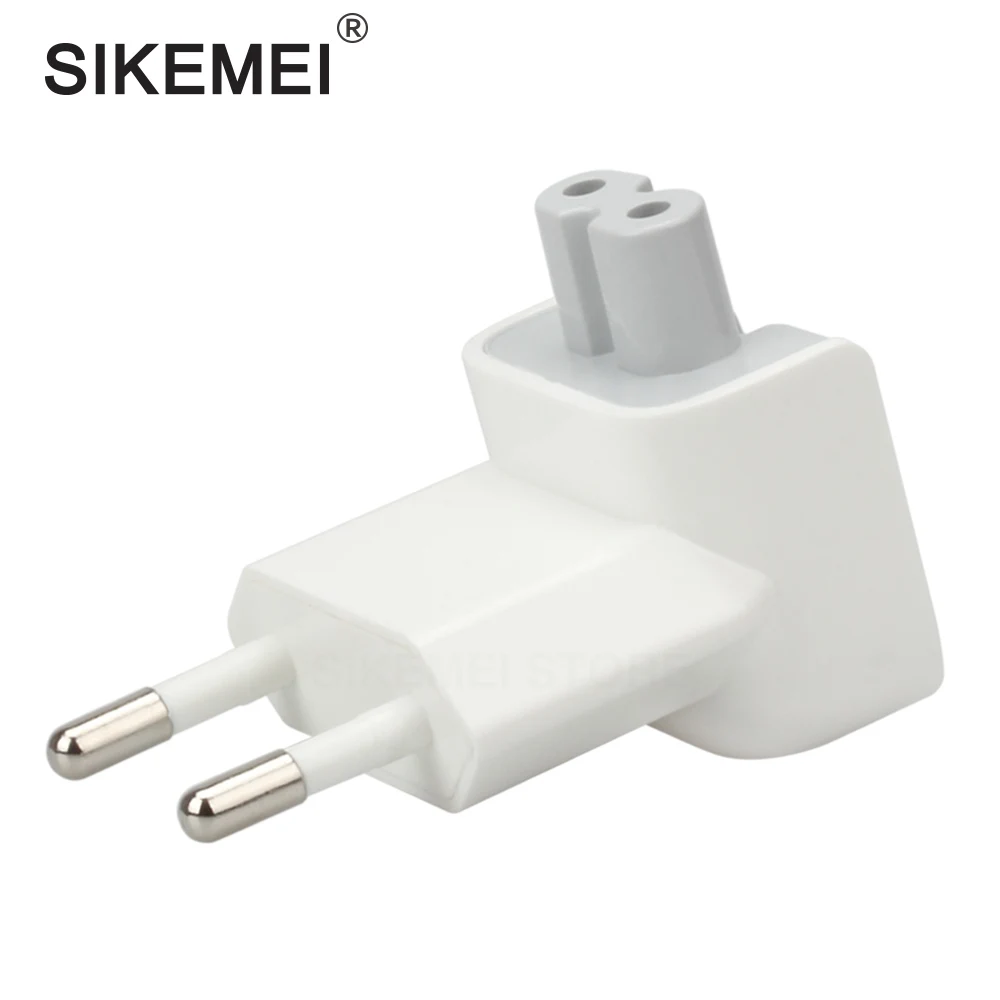 AC Detachable Electrical Euro EU Plug Duck Head Power Adapter for Apple iPad iPhone USB Wall Charger MacBook 2 Round Pin
AC Detachable Electrical Euro EU Plug Duck Head Power Adapter for Apple iPad iPhone USB Wall Charger MacBook 2 Round Pin