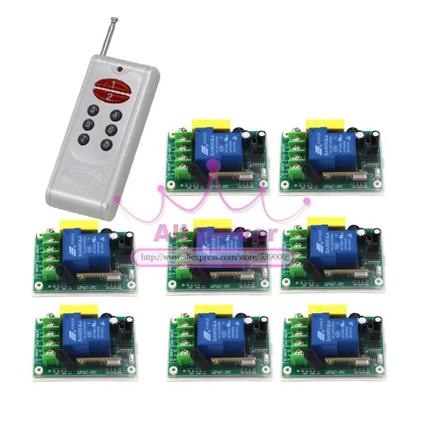220V 30A Single channel remote control switch remote receiver for door window 1 transmitter control 8 relays
220V 30A Single channel remote control switch remote receiver for door window 1 transmitter control 8 relays