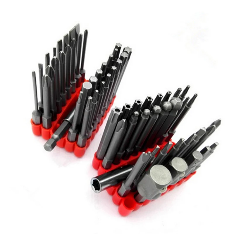 60mm Screwdriver Set Security Tamper Proof Magnetic Screwdriver Drill Bit Screw Driver Bits Hex Torx Flat Head 1/4" Hand Tools
60mm Screwdriver Set Security Tamper Proof Magnetic Screwdriver Drill Bit Screw Driver Bits Hex Torx Flat Head 1/4" Hand Tools
