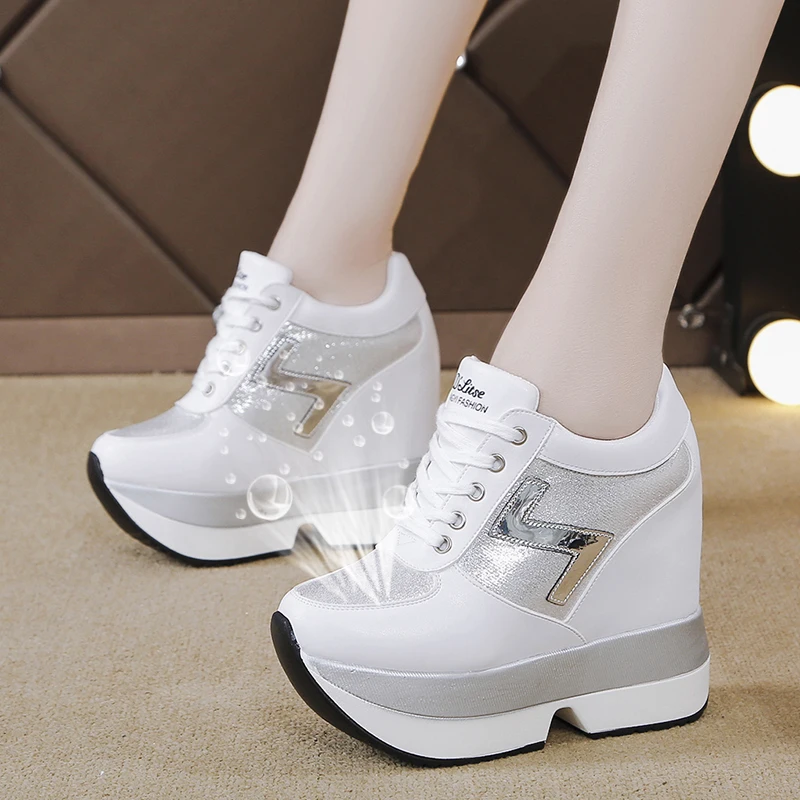 Woman Shoes High Platform Sneakers 2022 Spring Female Shoes Casual Black/White Sneakers For Women Breathable Woman Chunky Shoe
Woman Shoes High Platform Sneakers 2022 Spring Female Shoes Casual Black/White Sneakers For Women Breathable Woman Chunky Shoe