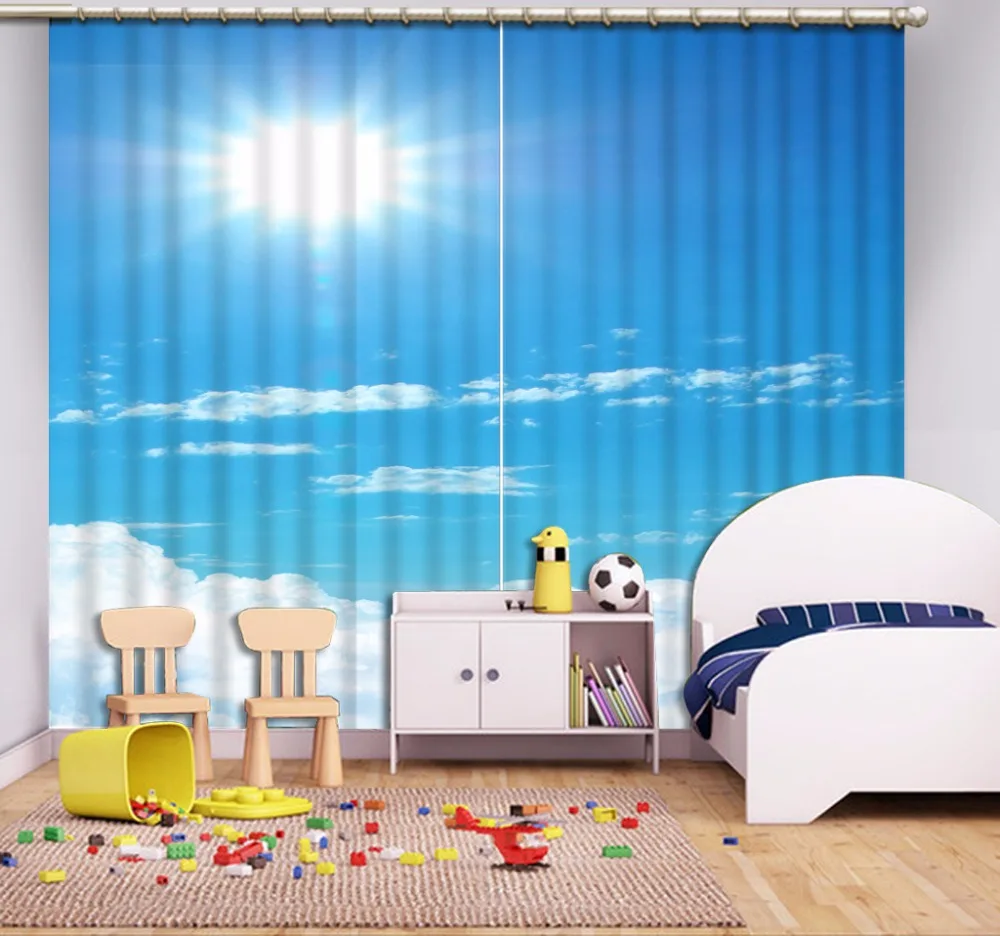 blue sky white clouds Curtains For Living Room Sheer Curtains Children Bedroom Curtain Thick Polyester/Cotton Window Treatments
blue sky white clouds Curtains For Living Room Sheer Curtains Children Bedroom Curtain Thick Polyester/Cotton Window Treatments