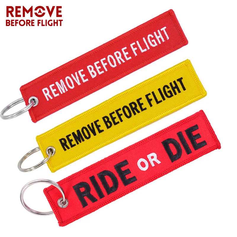 Motorcycle Car Keychain Wholesale RIDE OR DIE Key chain Jewelry Embroidery Key Tag Aviation Gift llavero Car KeyRing 3PCS/LOT
Motorcycle Car Keychain Wholesale RIDE OR DIE Key chain Jewelry Embroidery Key Tag Aviation Gift llavero Car KeyRing 3PCS/LOT