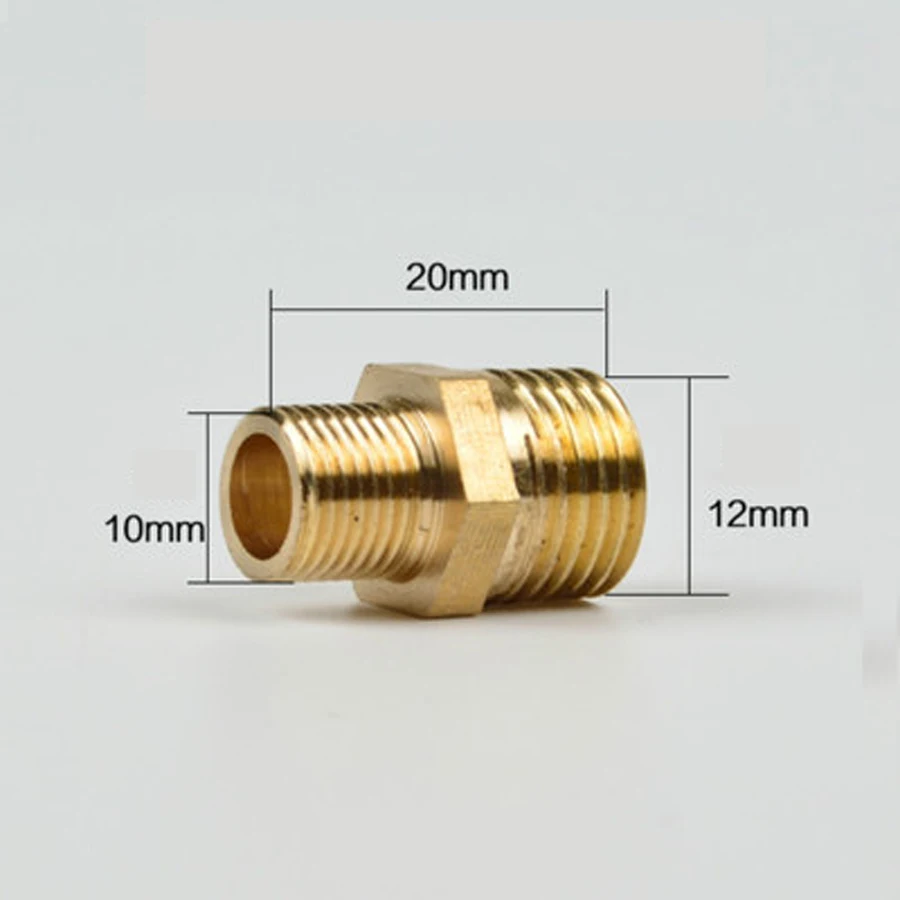 1/8" BSP male Turn 1/4" BSP Male Reducer Brass Pipe Fitting Connector Coupling Adapter
1/8" BSP male Turn 1/4" BSP Male Reducer Brass Pipe Fitting Connector Coupling Adapter