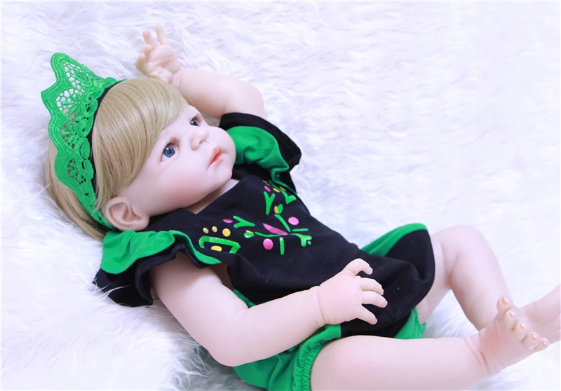 Silicone dolls reborn 22inch blonde hair reborn babies alive toy dolls gift for child bebe-reborn com corpo de silicone menina
Silicone dolls reborn 22inch blonde hair reborn babies alive toy dolls gift for child bebe-reborn com corpo de silicone menina