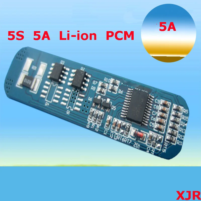 Защитная печатная плата для батарей BMS/PCM/PCB литий полимерная 5 А 21 в упаковок 18650