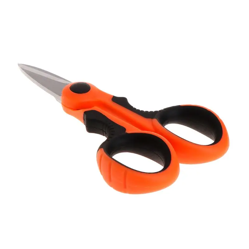 Fishing Line Scissors Cutter Stainless Steel Soft Handle Sawtooth Blade Professional Portable Multi Functional Tackle Outdoor To
Fishing Line Scissors Cutter Stainless Steel Soft Handle Sawtooth Blade Professional Portable Multi Functional Tackle Outdoor To