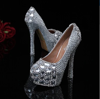 2018 Slipper Diamond Bridal Dress Shoes Gorgeous And Fashion High heel shoes Party Shoes Pearl wedding shoes edding shoes
2018 Slipper Diamond Bridal Dress Shoes Gorgeous And Fashion High heel shoes Party Shoes Pearl wedding shoes edding shoes