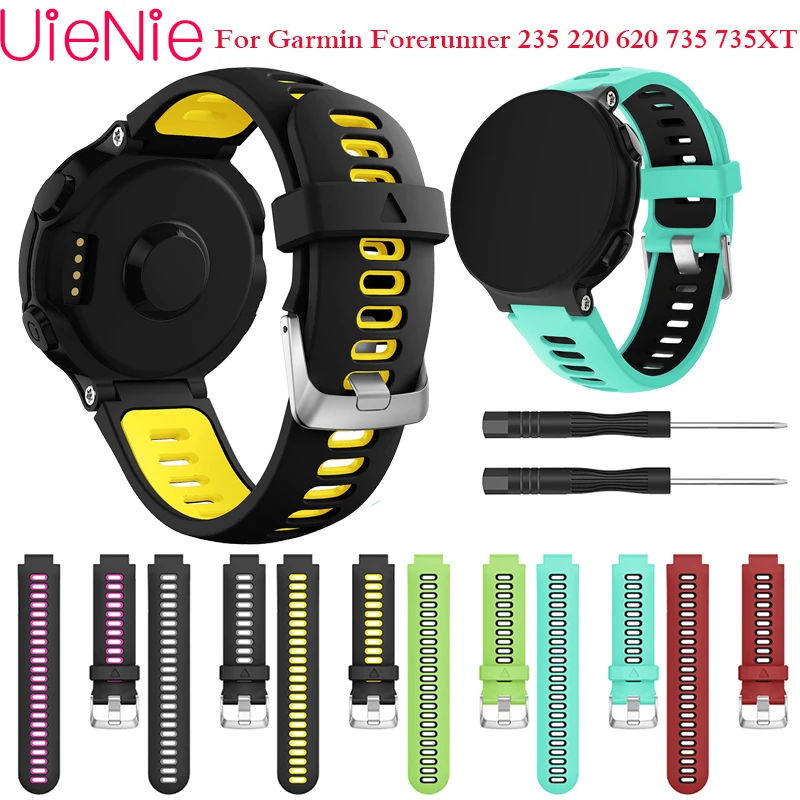 New Silicone Watch Band Correas Smartwatch Bracciale Uomo Accesorios Smartwatch For Garmin Forerunner 735XT 220 230 235 620 630
New Silicone Watch Band Correas Smartwatch Bracciale Uomo Accesorios Smartwatch For Garmin Forerunner 735XT 220 230 235 620 630