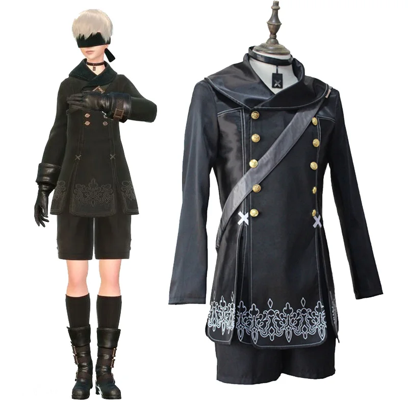 Hot Games NieR Automata 9S Cosplay Halloween Costumes Men Fancy Party Outfits Coat YoRHa No. 9 Type S
Hot Games NieR Automata 9S Cosplay Halloween Costumes Men Fancy Party Outfits Coat YoRHa No. 9 Type S