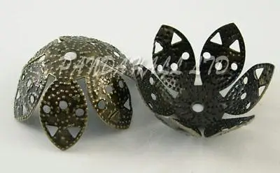 Bead Caps, Nickel Free, Antique Bronze, about 23mm in diameter, 11mm high, hole: 2mm
Bead Caps, Nickel Free, Antique Bronze, about 23mm in diameter, 11mm high, hole: 2mm