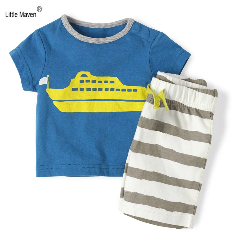 little maven 1-6years Boys Clothing sets 100% cotton Summer children's Boys Clothes Kids Boy Clothing Sets T-shit+Pants
little maven 1-6years Boys Clothing sets 100% cotton Summer children's Boys Clothes Kids Boy Clothing Sets T-shit+Pants