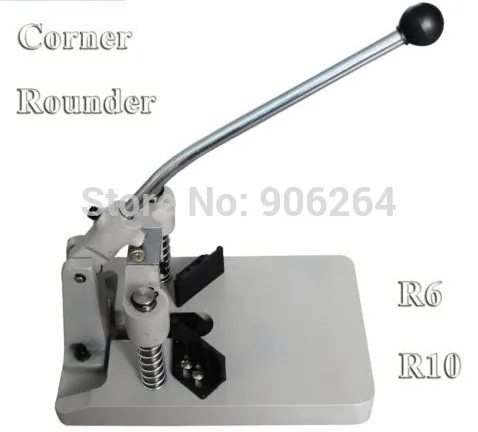 

Free Shipping All Steel R6(1/4") R10(3/8") Corner Rounder Punch Cutter Stack Paper Alumium