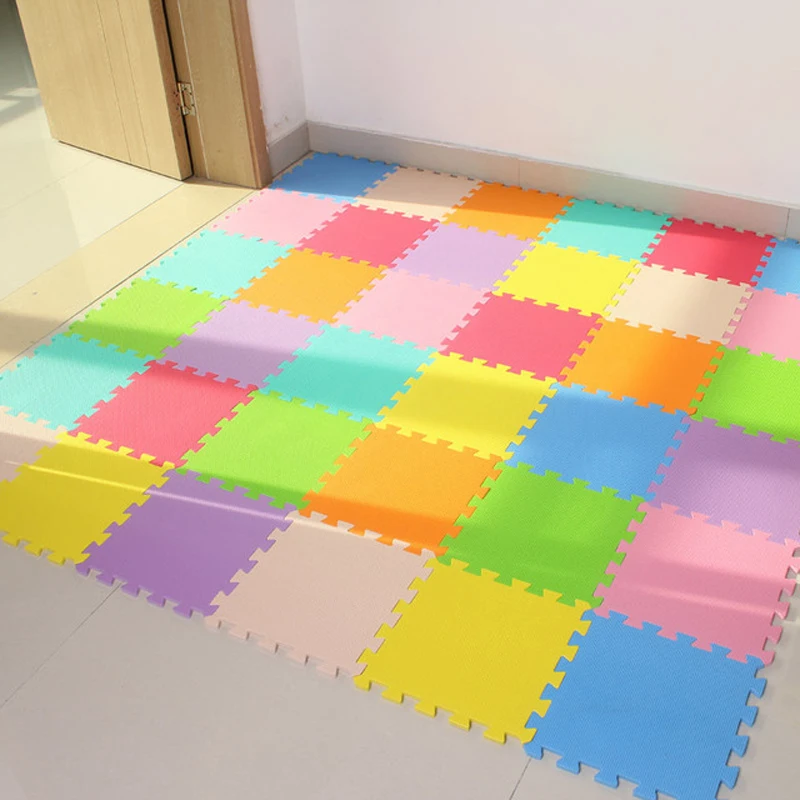JCC colorful 9/24pcs Baby EVA Foam Puzzle Play Mat /kids Rugs carpet Interlocking Exercise Floor for children Tiles 30*30*1cm
JCC colorful 9/24pcs Baby EVA Foam Puzzle Play Mat /kids Rugs carpet Interlocking Exercise Floor for children Tiles 30*30*1cm