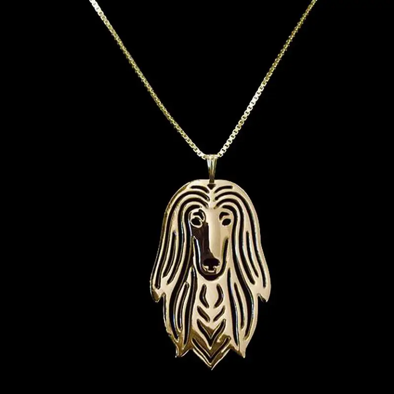 Lovers' Dog Pendant Necklaces Women's Jewelry Metal Afghan Hound Necklaces Drop Shipping
Lovers' Dog Pendant Necklaces Women's Jewelry Metal Afghan Hound Necklaces Drop Shipping