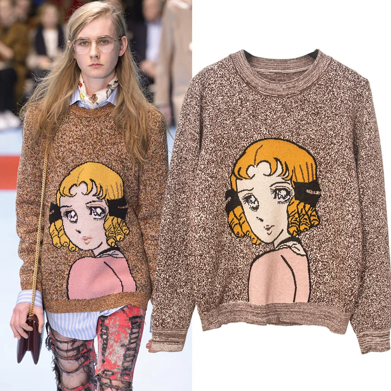 2020 Fariy Tale Cartoon Image Printing Knitting Pullovers Hoodies Grey Long Sleeve Hooides High Street Loilta CUTE Harajuku
2020 Fariy Tale Cartoon Image Printing Knitting Pullovers Hoodies Grey Long Sleeve Hooides High Street Loilta CUTE Harajuku
