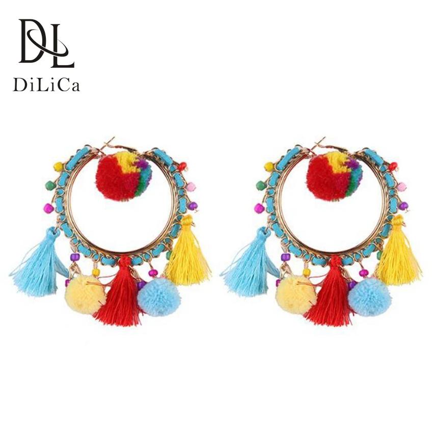 DiLiCa Fashion Tassel Statement Drop Dangle Earrings for Women Bohemian Geometric Zinc Alloy Charm Earring Vintage Boho Earrings
DiLiCa Fashion Tassel Statement Drop Dangle Earrings for Women Bohemian Geometric Zinc Alloy Charm Earring Vintage Boho Earrings