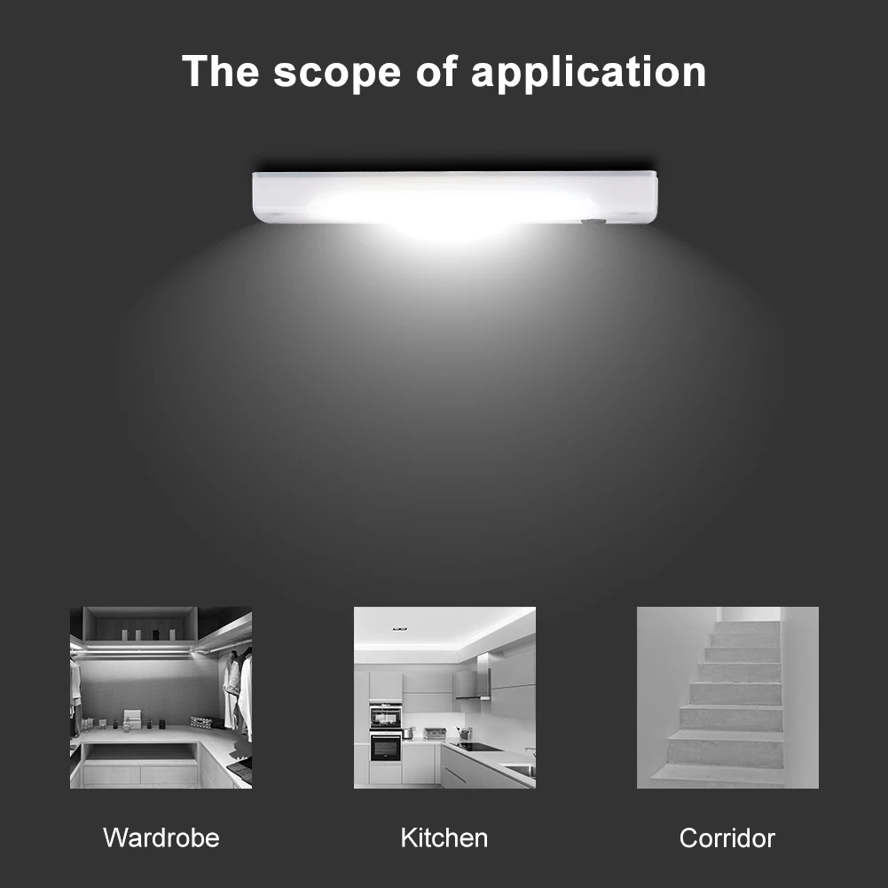 COB LED Night Light Portable Switch Closet Light 3xAAA Battery Powered Wall Lamp Wireless Kitchen Under Cabinet Lamp With Magnet
COB LED Night Light Portable Switch Closet Light 3xAAA Battery Powered Wall Lamp Wireless Kitchen Under Cabinet Lamp With Magnet