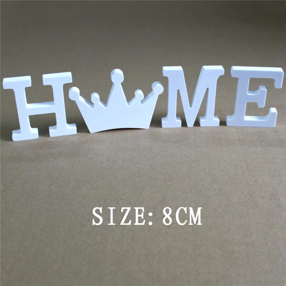 8cm home family wedding decoration white letters used for the name logo on the wall of the photo wall Artificial wood letters
8cm home family wedding decoration white letters used for the name logo on the wall of the photo wall Artificial wood letters