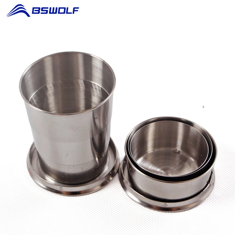 Portable Outdoor Stainless Steel Camping Hiking Telescopic Cup Folding Three Section Cups Retractable Camping Travel Cup
Portable Outdoor Stainless Steel Camping Hiking Telescopic Cup Folding Three Section Cups Retractable Camping Travel Cup