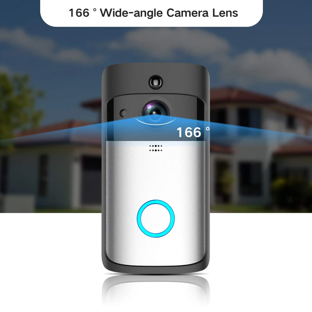 Беспроводная камера видеонаблюдения CDYCAM 720P Wi Fi|Дверной звонок| |