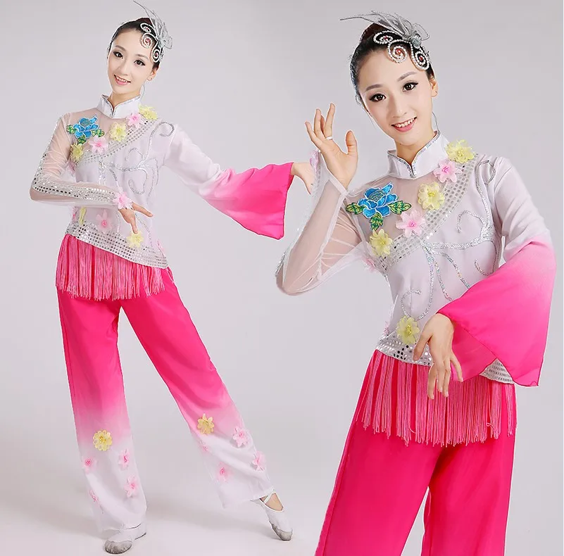 ZZB 041 Women's Chinese Yangko Dress Chinese Classic National Lady Dancing Clothes Female Stage Performance Wear Asian style
ZZB 041 Women's Chinese Yangko Dress Chinese Classic National Lady Dancing Clothes Female Stage Performance Wear Asian style