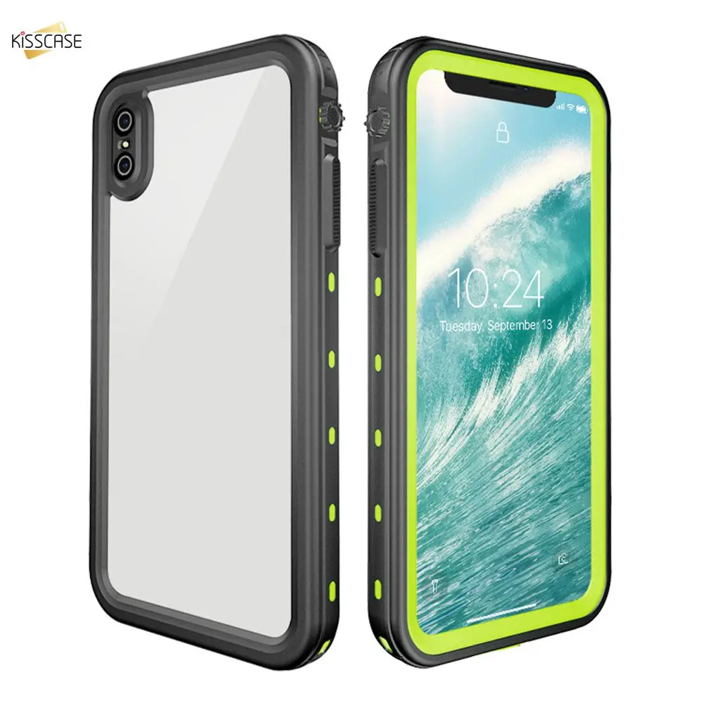 KISSCASE Waterproof Phone Case For Samsung Galaxy S10 CASE S9 Plus Shockproof Note 8 9 Coque Capa |