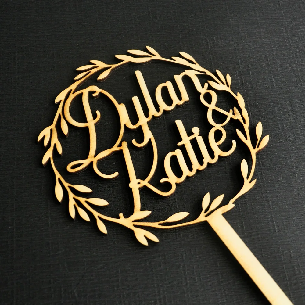 Custom wedding cake topper Wooden Wedding Party Decoration Personalized Name Rustic Cake Topper
Custom wedding cake topper Wooden Wedding Party Decoration Personalized Name Rustic Cake Topper