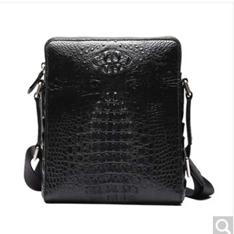 baosidu crocodile leather men's single shoulder bag crocodile leather oblique cross package business small bag man bag tide
baosidu crocodile leather men's single shoulder bag crocodile leather oblique cross package business small bag man bag tide