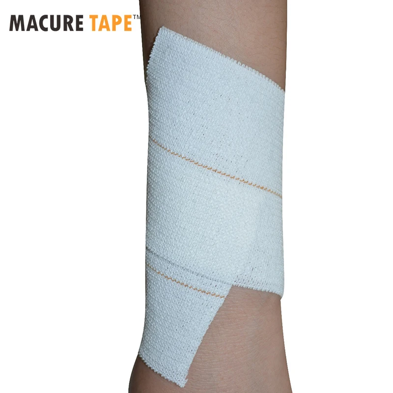 Лента Macure эластичная клейкая повязка эластопласт 10 см x 4 5 м|bandage dress long sleeve|bandages