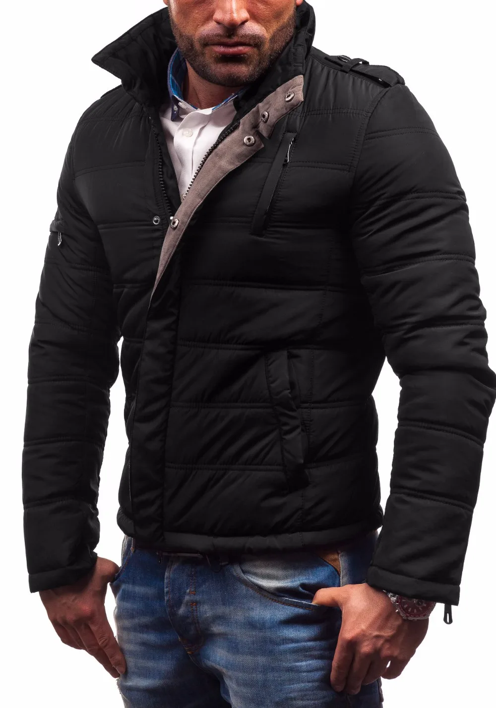 2016 European and American High quality Winter Man Parkas stand up collar thermal thickening cotton padded coat D010
2016 European and American High quality Winter Man Parkas stand up collar thermal thickening cotton padded coat D010