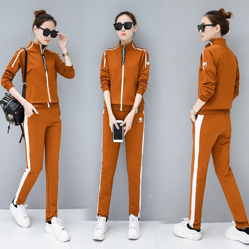 Spring suits autumn women casual clothing set 2 pcs new korean fashion fleece two-piece long-sleeve hoodies sweatshirt pants
Spring suits autumn women casual clothing set 2 pcs new korean fashion fleece two-piece long-sleeve hoodies sweatshirt pants