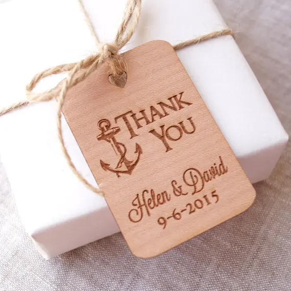 personalized anchor Wood nautical wedding thank you gift favor hang tags engagement bridal shower party favors invitation labels
personalized anchor Wood nautical wedding thank you gift favor hang tags engagement bridal shower party favors invitation labels