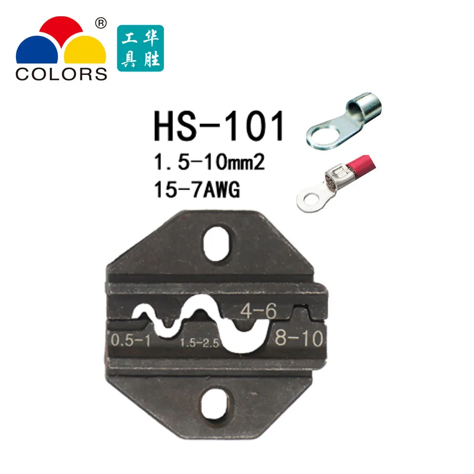 COLORS SC6-6/8(JKG) Bare Terminals Tinned Copper Lug Ring Seal Wire Connectors Bare Cable Crimped/Soldered Terminal Assorted jaw
COLORS SC6-6/8(JKG) Bare Terminals Tinned Copper Lug Ring Seal Wire Connectors Bare Cable Crimped/Soldered Terminal Assorted jaw