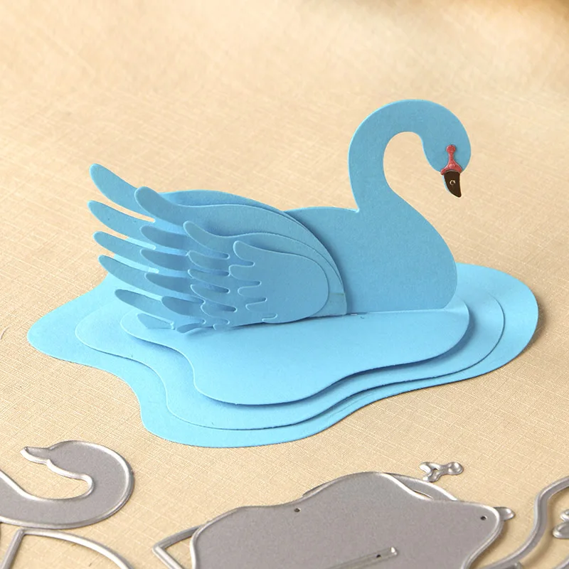 DUOFEN METAL CUTTING DIES 050296 3D Swan set for DIY papercraft project Scrapbook Paper Album greeting card
DUOFEN METAL CUTTING DIES 050296 3D Swan set for DIY papercraft project Scrapbook Paper Album greeting card