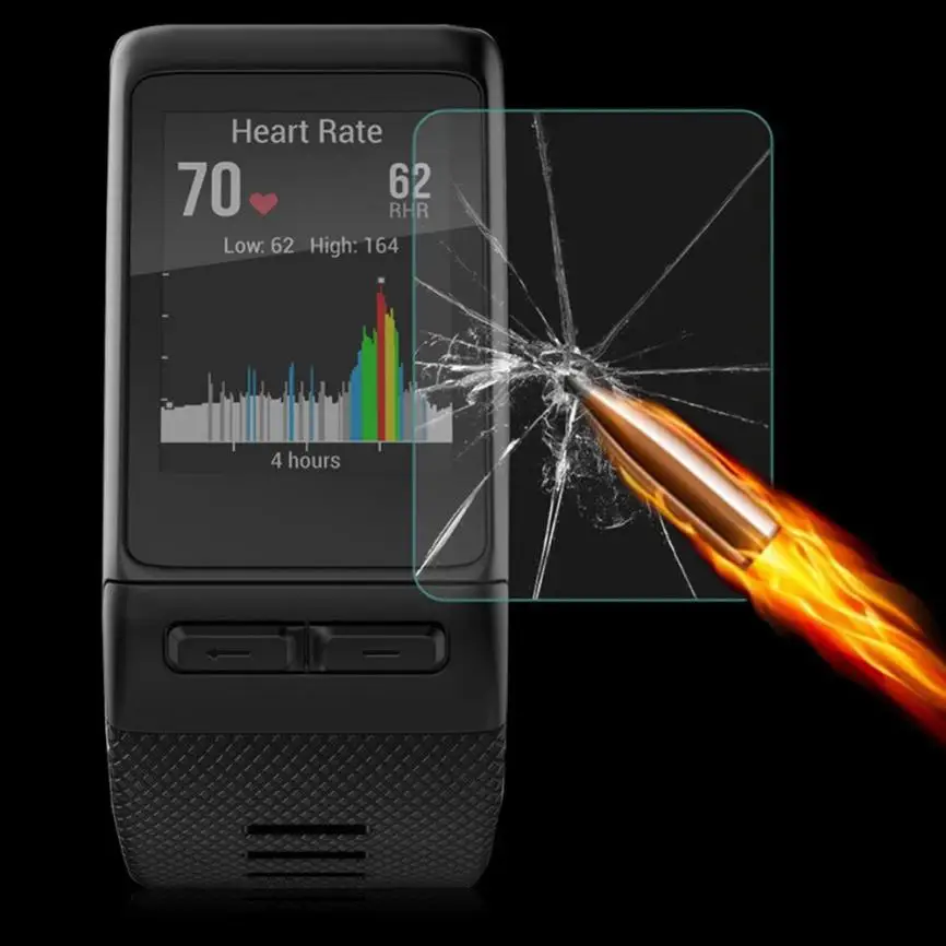 CARPRIE 2 шт. 9H + закаленное стекло для защиты экрана Защитная пленка Garmin Vivoactive HR