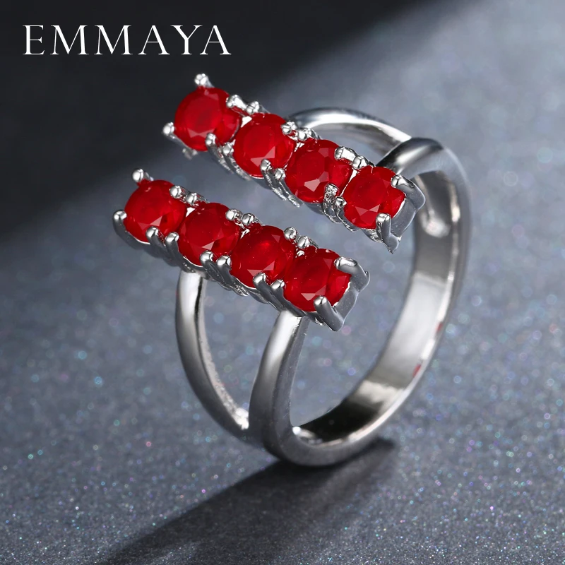 1 шт. Женское кольцо серебряного цвета с фианитом|cz rings|rings for womenring |
