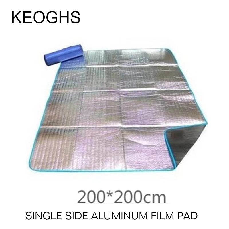 Aluminum Foil EVA Camping Mat Waterproof Foldable Sleeping Picnic Beach Mattress Outdoor Mat Pad Size 200X200cm
Aluminum Foil EVA Camping Mat Waterproof Foldable Sleeping Picnic Beach Mattress Outdoor Mat Pad Size 200X200cm