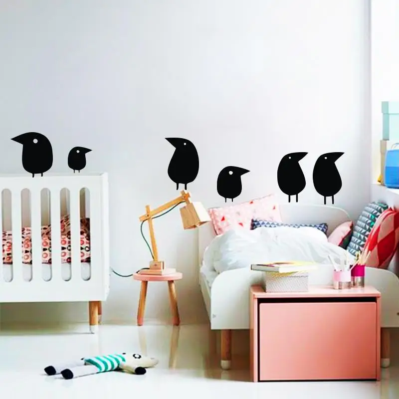 Bird wall sticker home decor set of 6 birds bird vinyl decals stickers funky tree decal Cute crow decoration
Bird wall sticker home decor set of 6 birds bird vinyl decals stickers funky tree decal Cute crow decoration