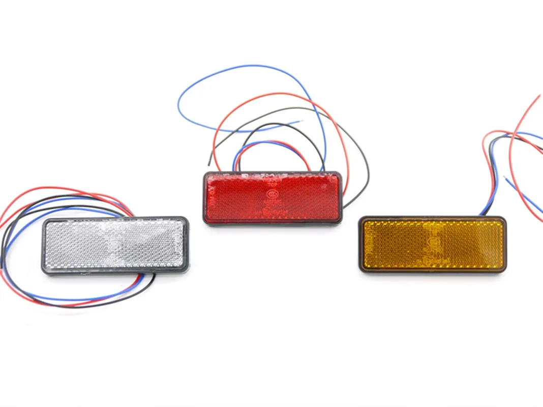 Eonstime 12V 2Pcs 24 LED RED Clear Lens Motorcycle Rectangle Tail Brake Light Stop Light Truck Trailer RV ATV Stop Tail Light
Eonstime 12V 2Pcs 24 LED RED Clear Lens Motorcycle Rectangle Tail Brake Light Stop Light Truck Trailer RV ATV Stop Tail Light