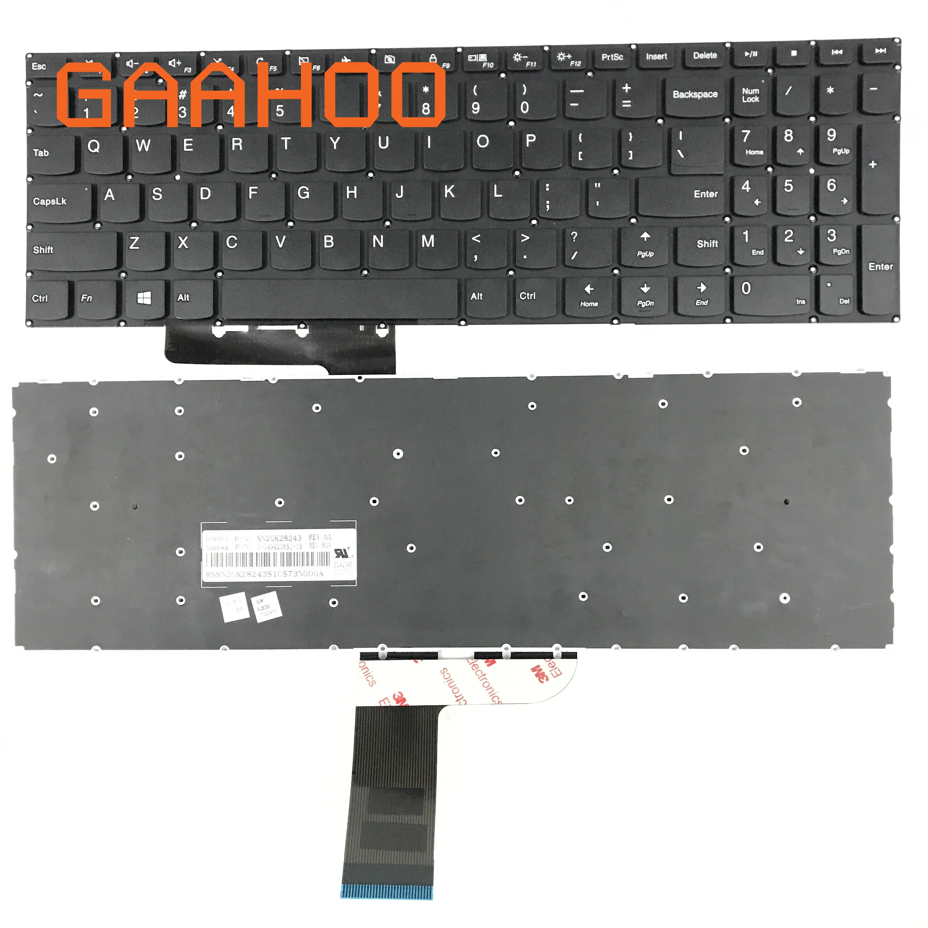 Новая клавиатура для ноутбука США Lenovo IdeaPad 700 15 15ISK 17 17ISK Клавиатура